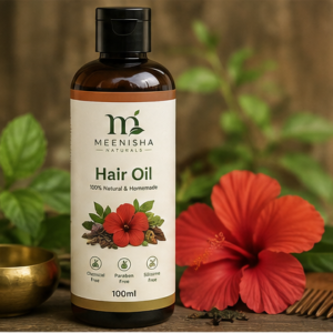 meenisha naturals herbal hair oil