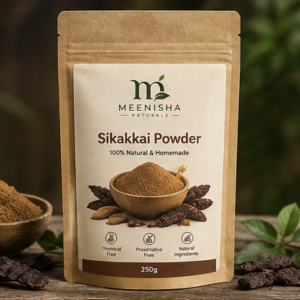 meenisha naturals shikakkai powder